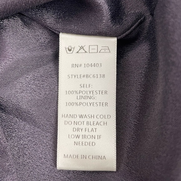 J.O.A. Los Angeles Polka Dot Mauve Long and dramatic sleeves Sz Small - Picture 6 of 11